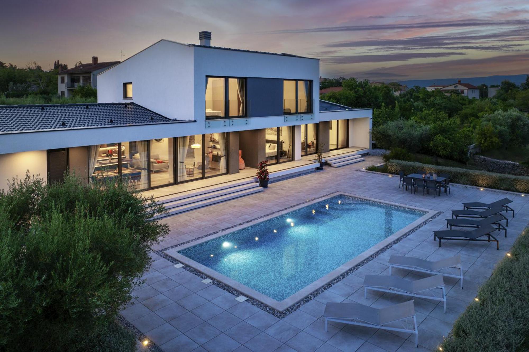 Martincic Residence - 5 Stars Luxury With Pool Heating On 4000M2 Rakalj Bagian luar foto